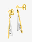 Boucles d'oreilles en or 9ct 482-67