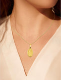 Médaille vierge miraculeuse or jaune 9ct 469-337