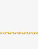 Chaine maille forçat en or jaune 9ct 1.8mm