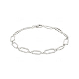 Bracelet en argent et zirconiums 645-2136