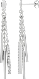 Boucles Argent Floralie