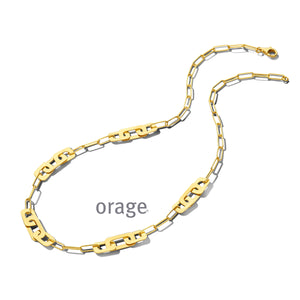 Collier en plaqué or AT202