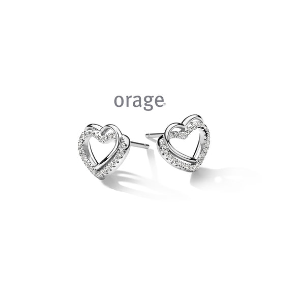 Boucles Coeur et zirconium