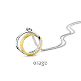 Collier bicolore 652-54