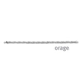 Bracelet Orage en argent et zirconiums 654Z116