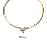 Collier Orage en plaqué or 753-119