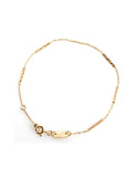 Bracelet en or 9ct avec plaquettes martelées 440-62