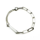 Bracelet Air en plexi et argent
