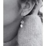 Boucles d'oreilles ZAG Cardin en acier