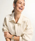 Montre dame Harlow acier doré