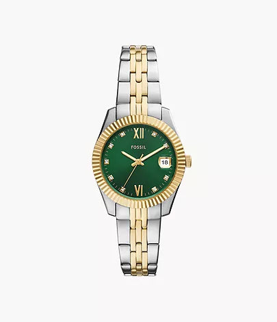 Montre dame Scarlette bicolore