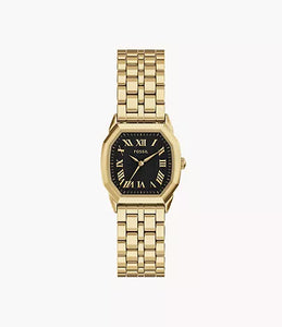 Montre dame Harlow acier doré