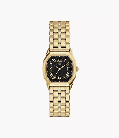 Montre dame Harlow acier doré