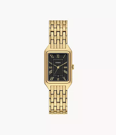 Montre dame Raquel acier doré