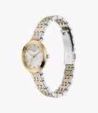Montre Fossil Heidi en acier bicolore
