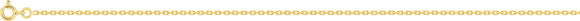 Chaine maille forçat diamantée en or jaune 18ct 1.6mm