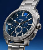 Montre Machine chronographe en acier