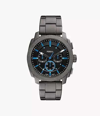 Montre Machine chronographe gris fumé