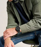 Montre Pearson en acier noir