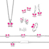 Bracelet d'identité enfant papillon K2526