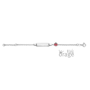 Bracelet identité bébé coccinelle k2720