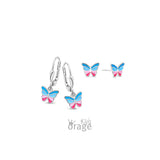Boucles pendentes papillons K2755