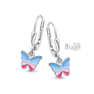 Boucles pendentes papillons K2755