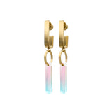 Boucles Tellmee Line S  Doré/irisé