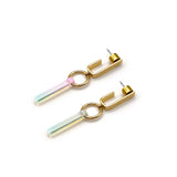 Boucles Tellmee Line S  Doré/irisé