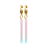 Boucles Tellmee Line L  Doré/irisé