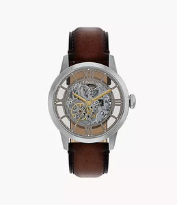 Montre Townsman automatique cuir marron 2