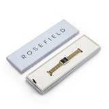 Rosefield Octagon XS dorée cadran noir