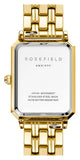 Rosefield Octagon XS dorée cadran nacre verte