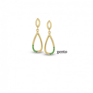 Boucles plaqué or PB49