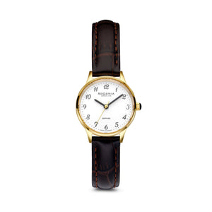 Montre Nyon Elegance 26 cuir brun R22075