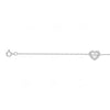 Bracelet coeur en argent 645-2211