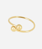 Bracelet ZAG Jonc Wako en acier doré