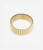 Bracelet ZAG Jonc Timéa en acier doré