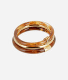 Bracelet jonc Zag Ayana marron