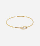 Bracelet ZAG Troia en acier doré
