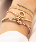 Bracelet ZAG Jonc Pei en acier bicolore 840-3643