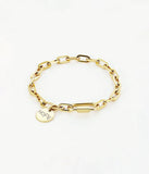 Bracelet ZAG Espoir en acier doré