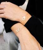 Bracelet ZAG Ceres en acier doré