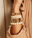 Bracelet ZAG Kahvi en acier doré