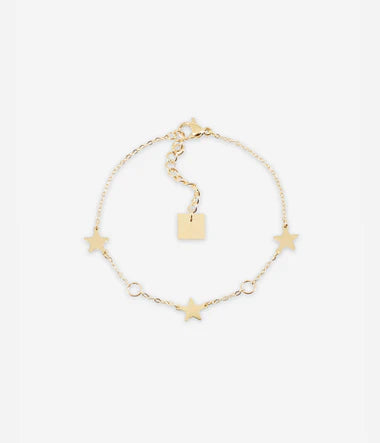 Bracelet ZAG Salma en acier doré
