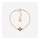 Bracelet ZAG trèfle Dorus en acier doré - 840J589