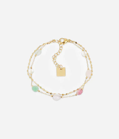 Bracelet ZAG Octavia Mix en acier doré