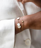 Bracelet ZAG Anouk en acier doré