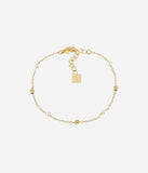 Bracelet ZAG Gargano en acier doré