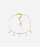 Bracelet ZAG Aradeo en acier doré